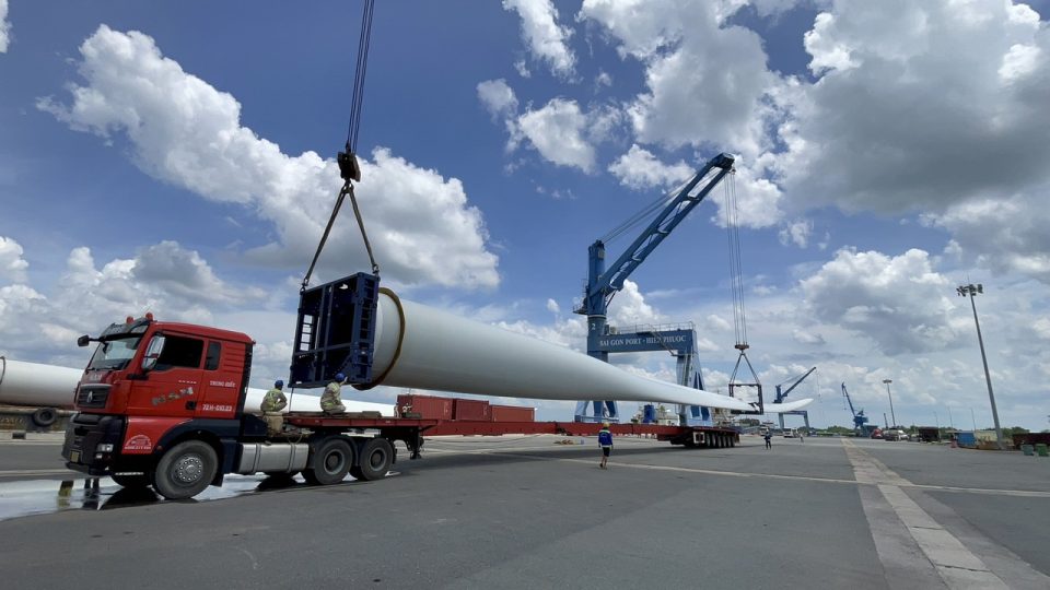 Dự án Hàng điện gió cty vận tải an pha đã hoàn thành