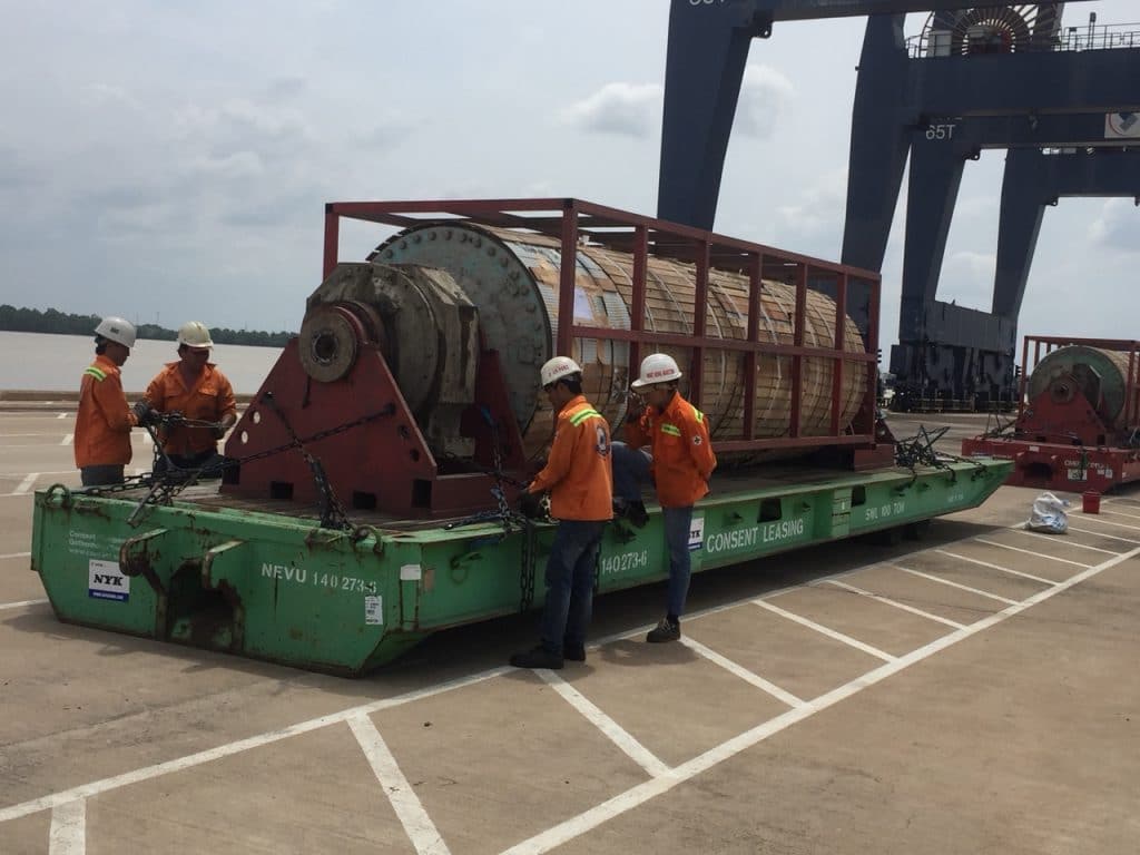 Dịch vụ lashing - Chằng buộc hàng hóa & Máy móc 14 Dịch vụ lashing - Chằng buộc hàng hóa & Máy móc 12