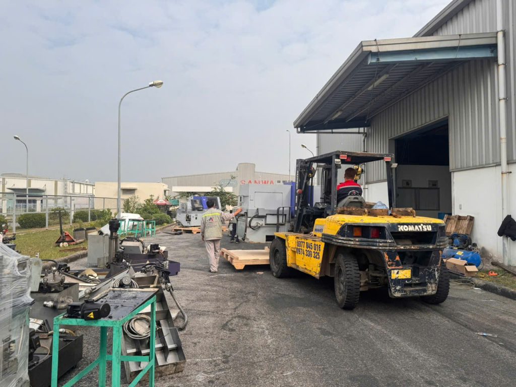 An Pha cho thuê xe nâng, xe cẩu các loại phù hợp nhu cầu khách hàng