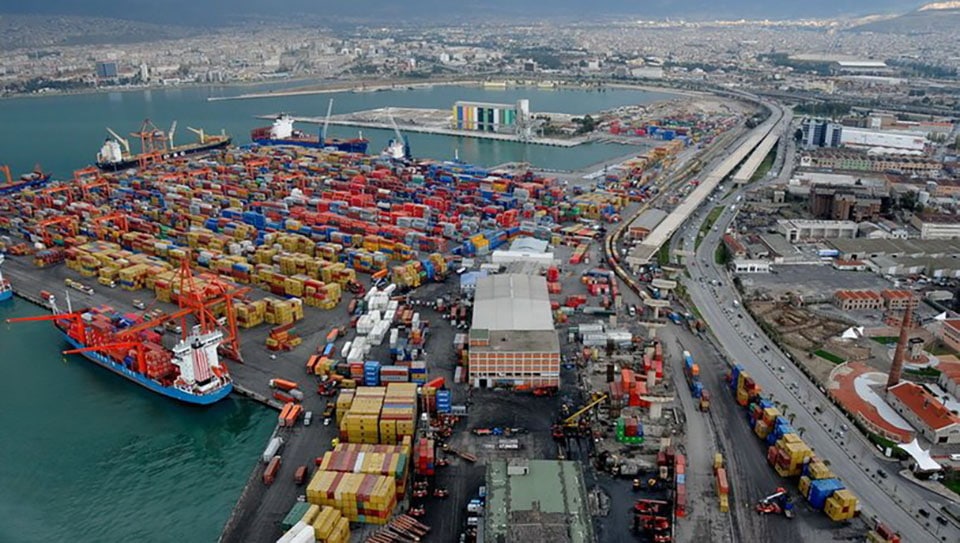Toàn cảnh cảng biển Izmir của Thổ Nhĩ Kỳ