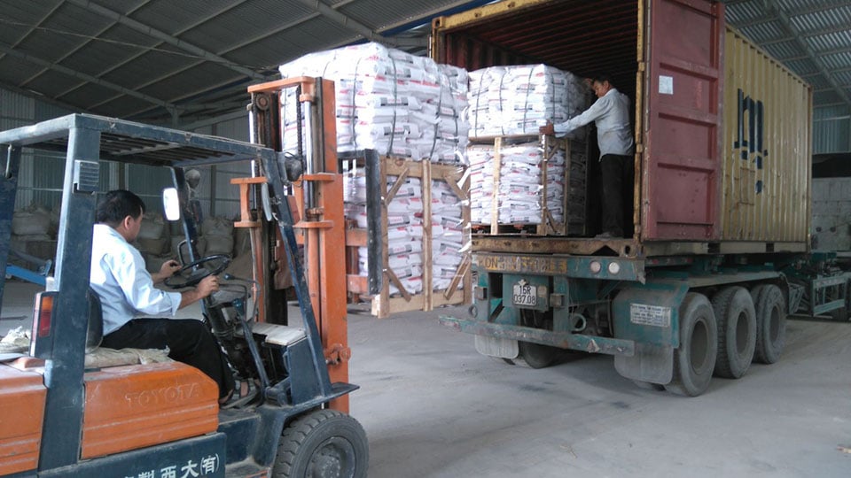 Hàng đóng container xuất khẩu Úc