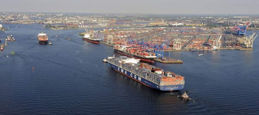 Vận chuyển hàng xuất đi Cộng Hòa Séc đi qua cảng Hamburg