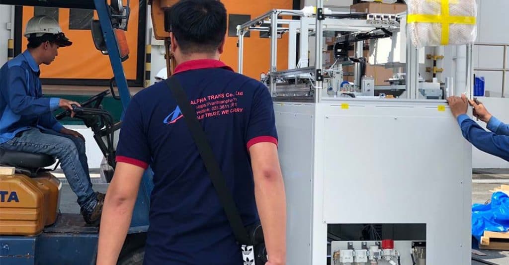 Dịch vụ khai hải quan bình dương - lô hàng máy móc tại khu công nghiệp biên hòa