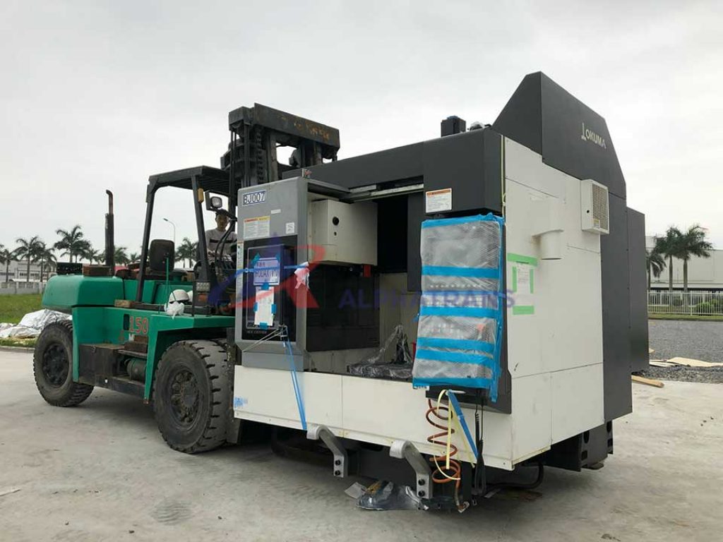 Dự án nâng hạ di dời máy móc nổi bật của an pha trần