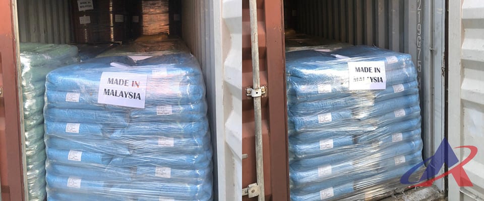 Vận chuyển hàng từ Malaysia về Việt Nam - hàng hạt nhựa đóng trong container