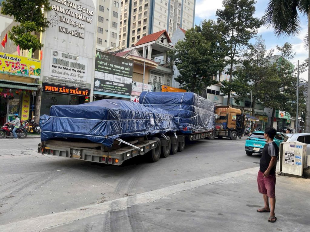 Alphatrans cho thuê xe gửi hàng đi Campuchia đa dạng