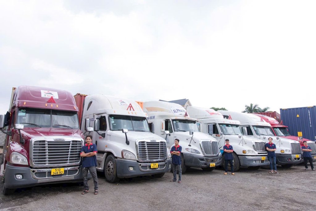 Dịch vụ vận chuyển container tại tphcm