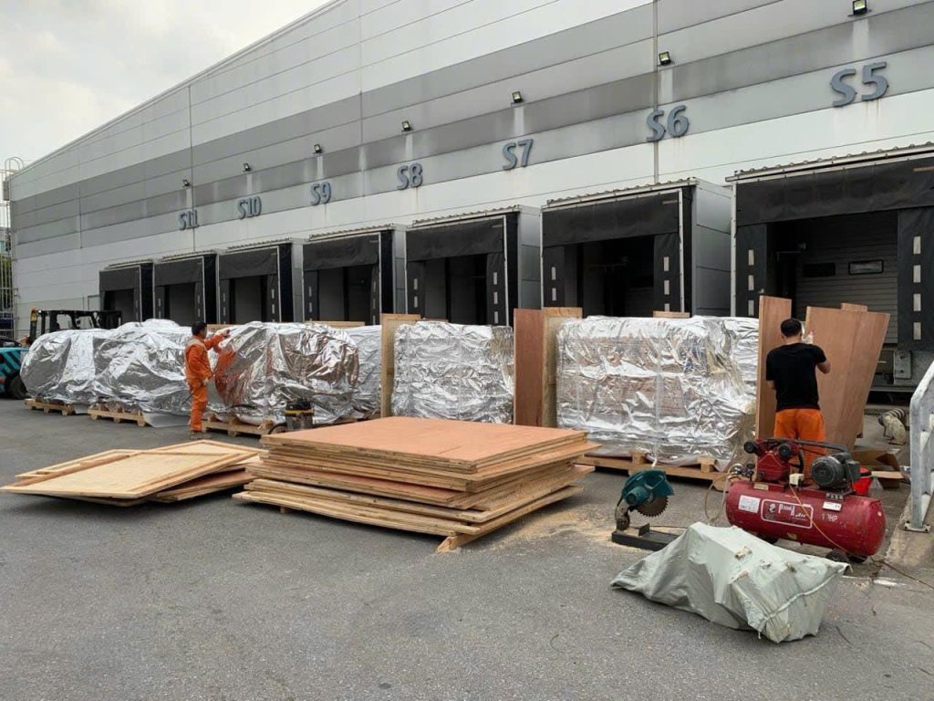 dự án xuất nhập khẩu tại chỗ của An Pha thực hiện cho công ty foxcon4