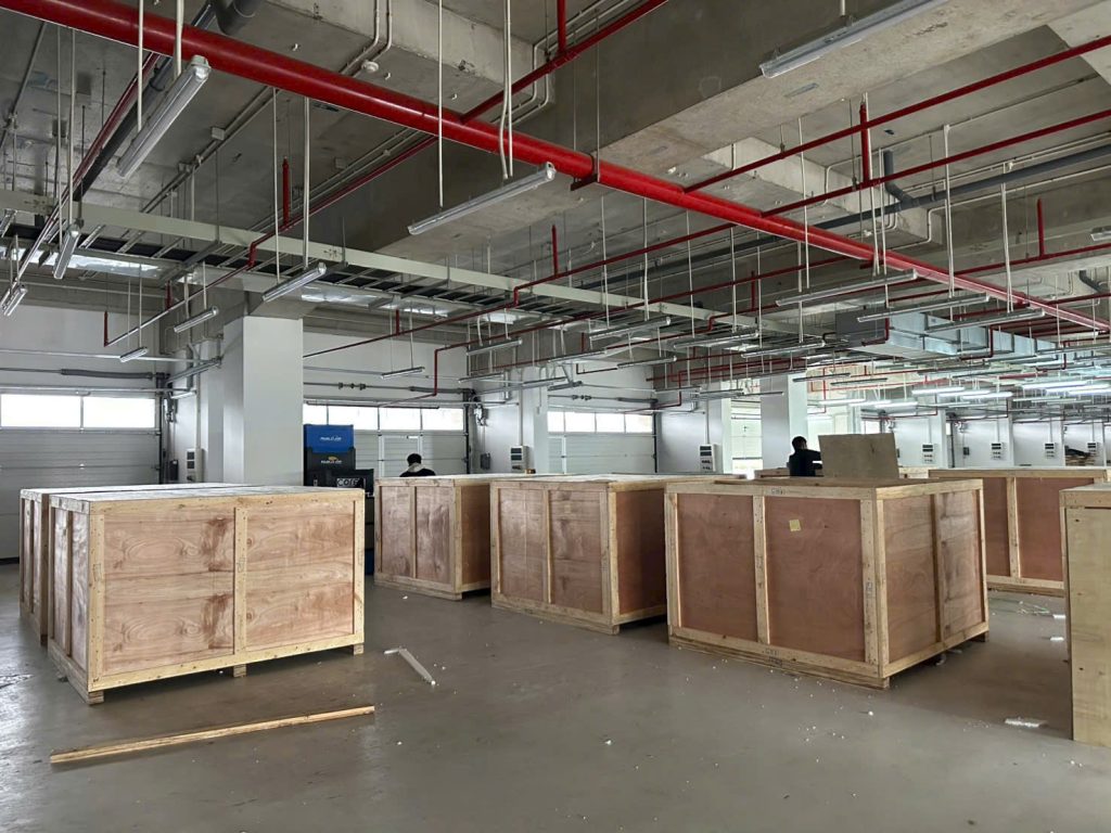 Kho đóng hàng của An Pha tại Đà Nẵng chuẩn bị vận chuyển đi TP.Hồ Chí Minh