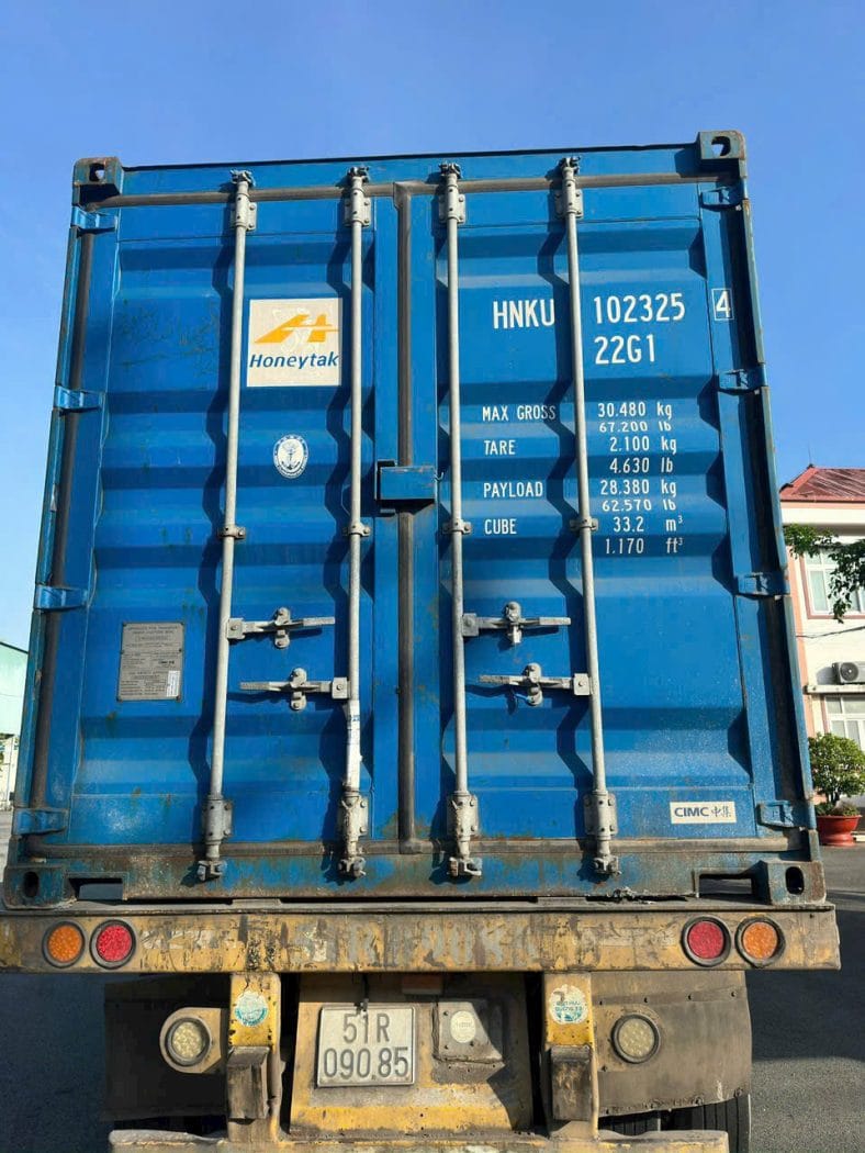 container khô 20 feet (20DC / 20GP)