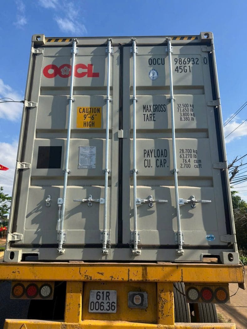 container 40 feet (High Cube Dry Container)