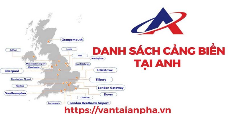 Danh sách cảng biển ở Anh