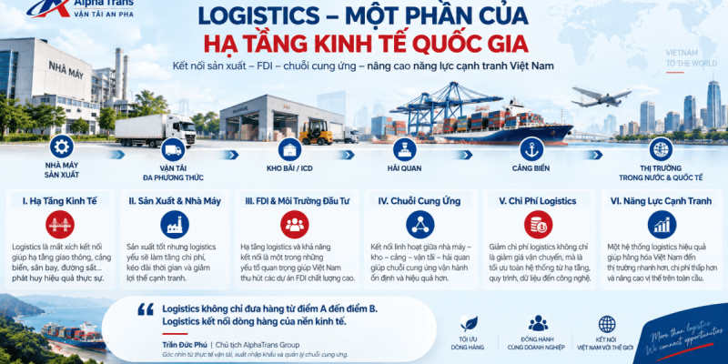 Thấy Gì Từ Nhận Định Của Phó Thủ Tướng: “Logistics Là Hạ Tầng Kinh Tế Quốc Gia”