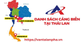 Danh sách cảng biển ở Thái Lan