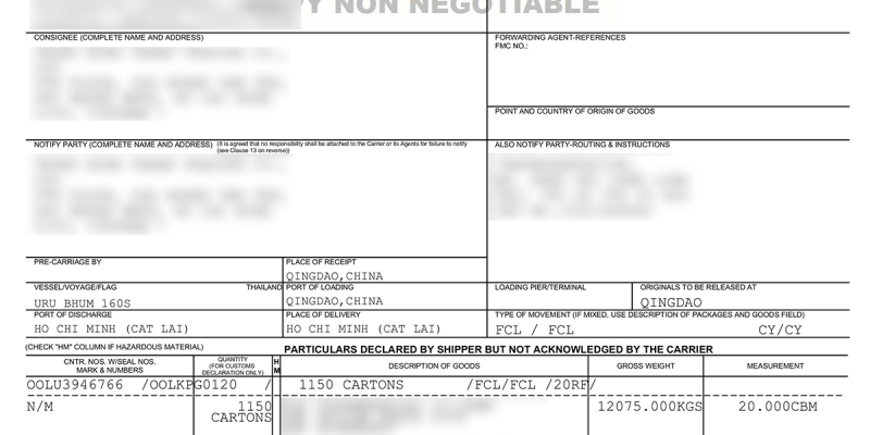 Thuật Ngữ Bill of Lading Là gì ? Chi Tiết & Vai Trò Bill of Lading Trong Xuất Nhập Khẩu (2025)