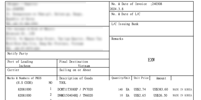 Thuật Ngữ Commercial Invoice là Gì ? Giải Đáp Commercial Invoice (Hoá Đơn Thương Mại) Chi Tiết